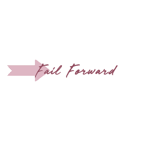 failure thriving Sticker by We Are Millennial Women