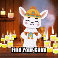 Yoga Meditation GIF by Llamaozi
