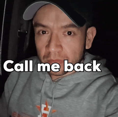 Call Me Back Trending GIF