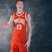 Basketball Shoot GIF by Ohio State Athletics