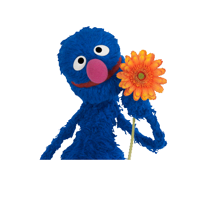 Good Morning Flower Sticker by Ahlan Simsim
