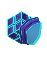 Tacoruen neon shield protection defence Sticker