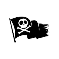 Pirate Sticker by WINJECT