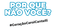 Pontocom Carolmetreina Sticker by Carol Cantelli