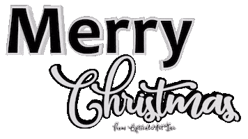 Merry Christmas Sticker by OpticalArtInc.