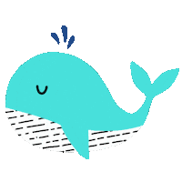 Tint_a sea whale mare tinta Sticker