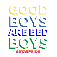 Rainbow Celebrate Sticker by staypride