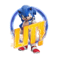 Sonic Movie Sticker by Sonic The Hedgehog