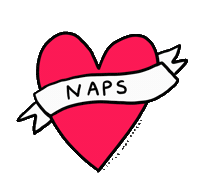 Tired Naps Sticker