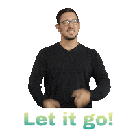 Let It Go Jelnyelv Sticker by feat.