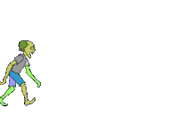 Tired Horror Sticker