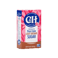 chsugar ch sugar c and h sugar light brown sugar Sticker