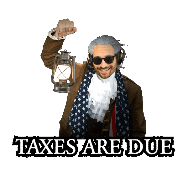 Founding Father Irs Sticker