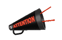 3D Attention Sticker by LiveFRAME