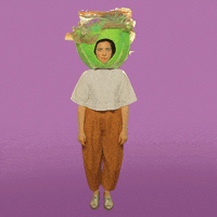 Lettuce Head Reaction GIF by Salad for President