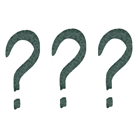 Confused Question Mark Sticker