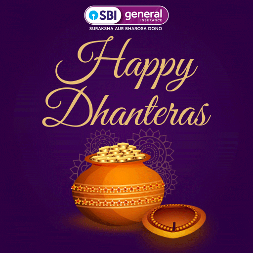 Happy Dhanteras GIF by SBI General Insurance