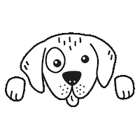 Dog Hund Sticker by STRAYZ