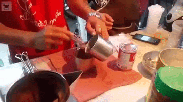 thai tea drinks GIF
