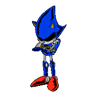 Metal Sonic Sticker