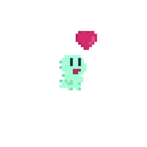 Happy Pixel Sticker