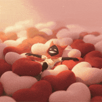 Red Cape Love GIF by G*BOY