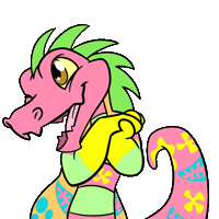 Happy Sticker by Neopets
