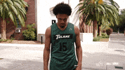 College Basketball Scott GIF by GreenWave