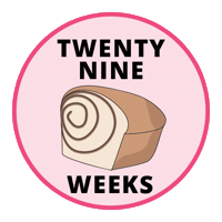 Pregnancy Baby Size Sticker by Bump Boxes