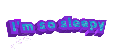 Im So Sleepy Good Night Sticker by Shweta - GiphyDev  Account