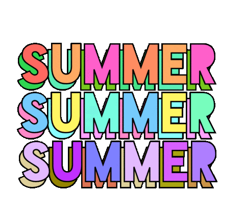 summer rainbow Sticker by Jess Stempel