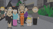 halloween tiger GIF by South Park 