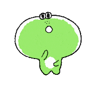 Frog Oops Sticker