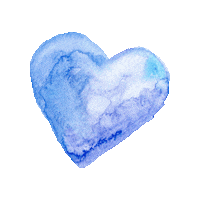 helloginger heart blue herz heartbeat Sticker