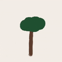 Bird Tree GIF by Barbara Pozzi