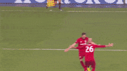 TorontoFC football soccer celebration friends GIF