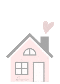 dreaminginteriors home hearts house decor Sticker
