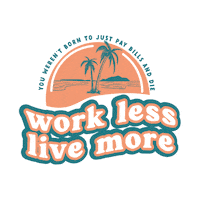 Work From Home Travel Sticker