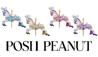 Merry Go Round Horses Sticker by Posh Peanut