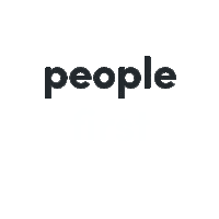 people first Sticker by Jago
