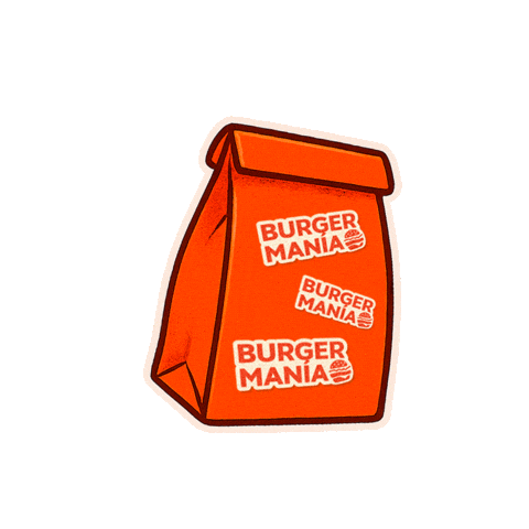 Delivery Burger Sticker by DiDiFoodMx