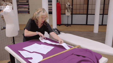 Make Fabric GIF by The Great British Sewing Bee