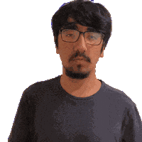 Surprised Wait What Sticker