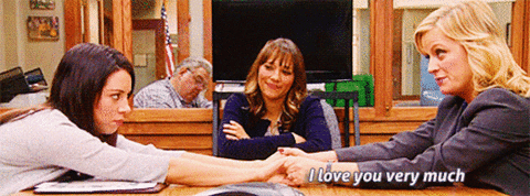 Leslie Knope Happy Galentines Day GIF by NBC