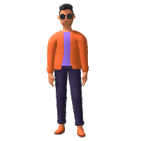 Illustration 3D Sticker by Extia