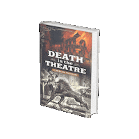 Death In The Theatre Sticker by Pen & Sword Books