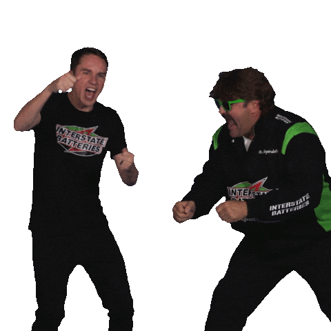 Driving Christopher Bell Sticker by Interstate Batteries