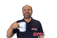 sad coffee Sticker by RPR1.