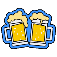Happy Hour Drinking Sticker by Batch