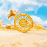 Gold Wheel GIF by Good Vibes Club